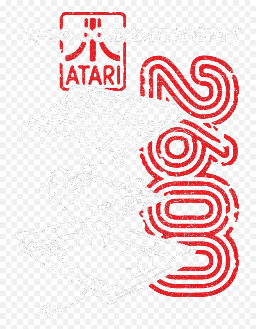Atari 2600 Mens Regular Fit T - Atari Png,Atari 2600 Logo