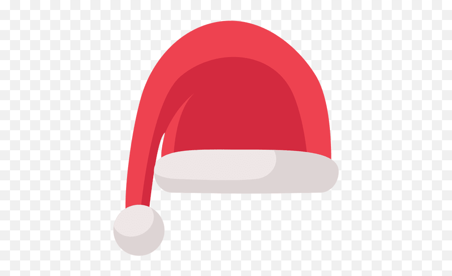 Red Santa Claus Hat Flat Icon 15 - Santa Vector Hat Png,Santa Claus Hat Png