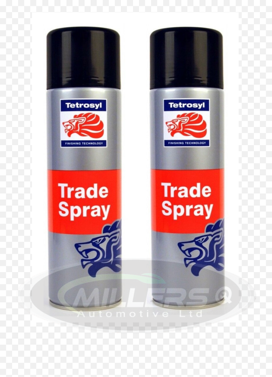 Details About 2 X Tetrosyl Trade Spray Matt Black Paint 500ml - Trade Spray Png,Spray Paint X Png