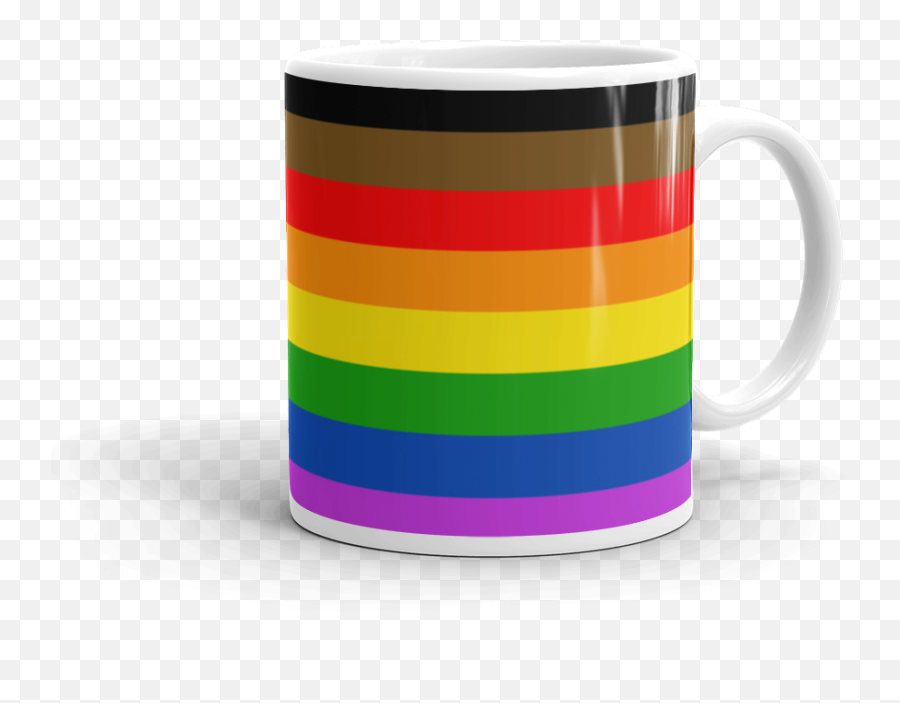 Gay Pride Mug - More Color More Pride Philly Pride Flag Mug Png,Gay Pride Flag Png