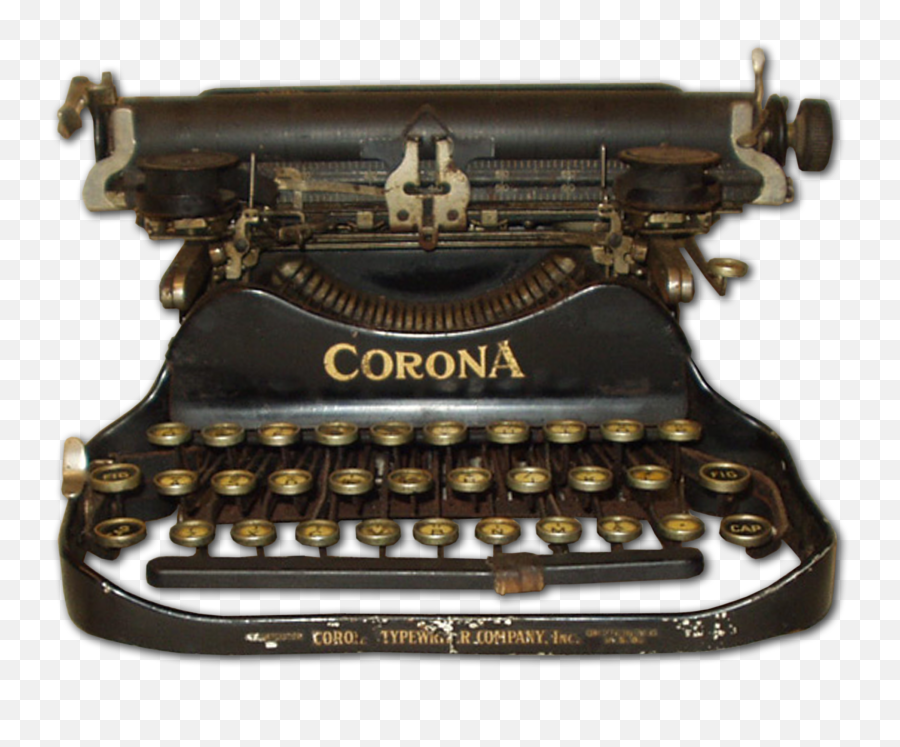 Old Writing Machine Png Transparent - Old Typewriter Png,Typewriter Png