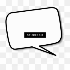 Side Text Bubble - Illustration Full Size PNG Download