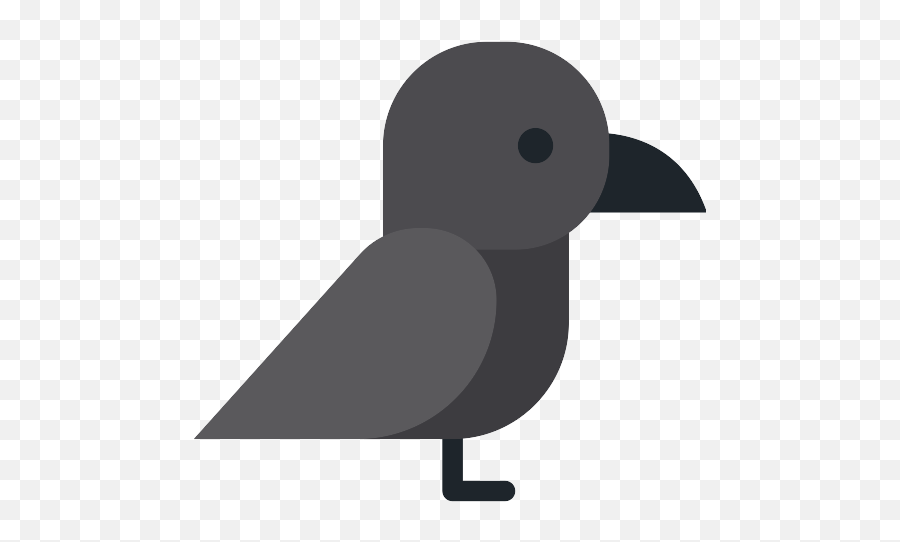 Crow Png Icon - Horror Cartoon Bird,Crow Png