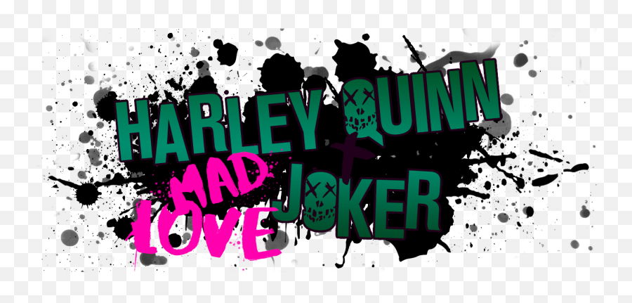 Logo De Harley Quinn Png - Poster,Suicide Squad Logo Png