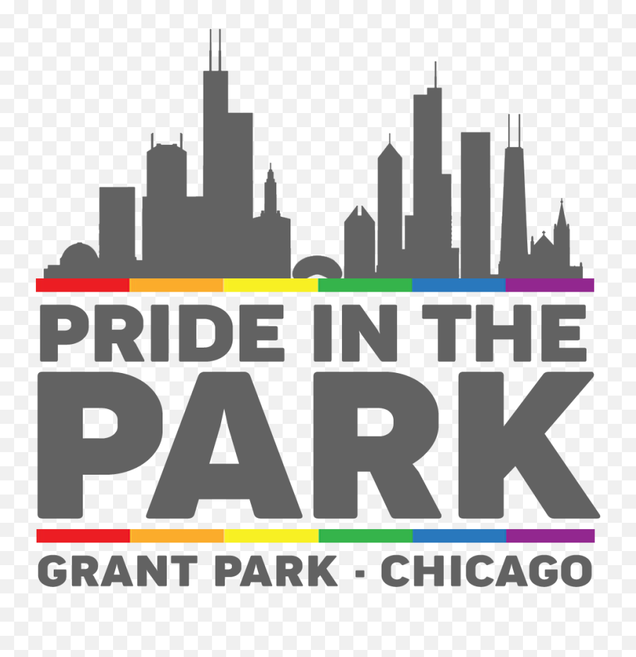 Pride In The Park Chicago Celebrate Grant - Pride In The Park Chicago Logo Png,Chicago Skyline Png