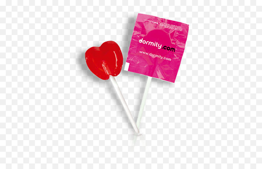 Heart Lollipop Customized Advertising And Promotional - Heart Png,Lollipop Transparent