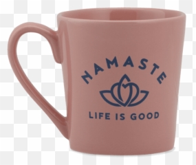 Namaste Lotus Everyday Mug - Coffee Cup Png,Namaste Png