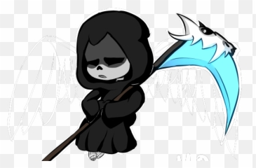 Download Drawn Grim Reaper Disappointed - Cartoon Png