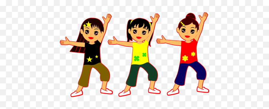 Dancing Girls - Clip Art Kids Dance Png,Dancing Girl Png
