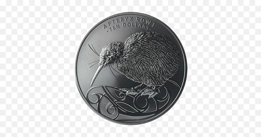 Kiwi - 5 Oz Emkcom New Zealand Kiwi Silver 2020 Png,Kiwi Bird Png