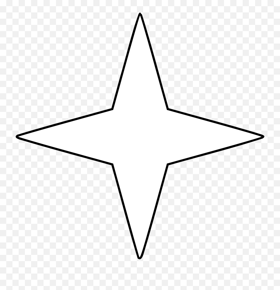 Stars Vector Png Picture - Four Point Star,Stars Vector Png
