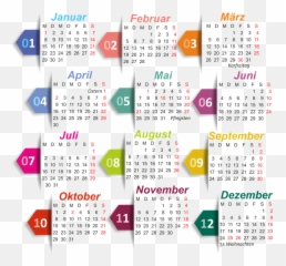 Calendar 2018 Isolated Without - Free image on Pixabay 365 Days One Page Hd png