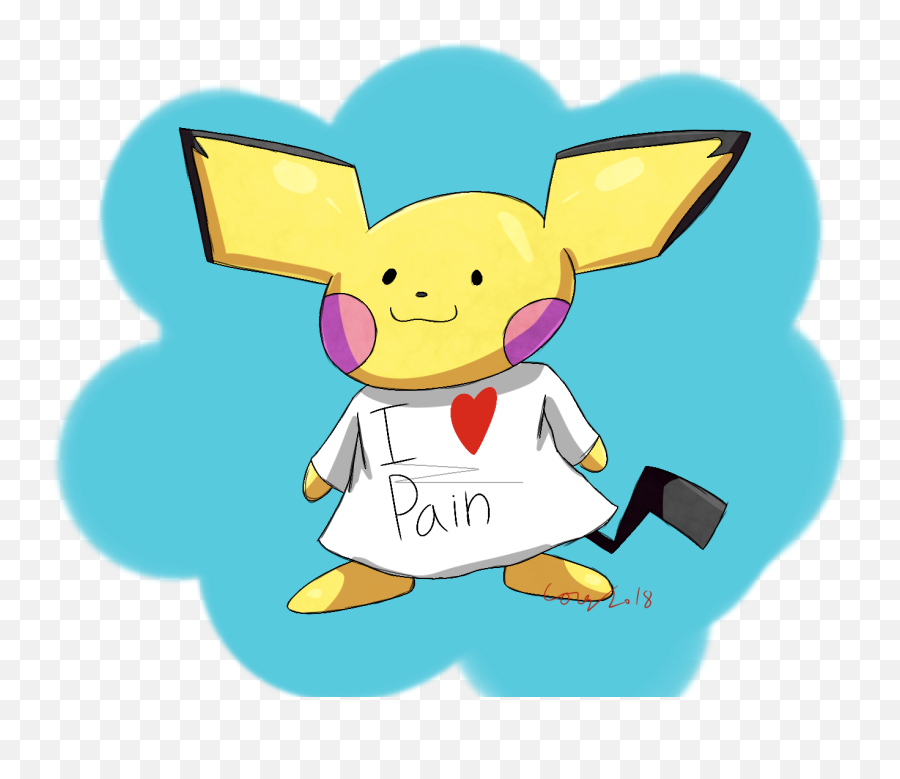 Pichu By Thewonderfulcorey - Cartoon Png,Pichu Transparent