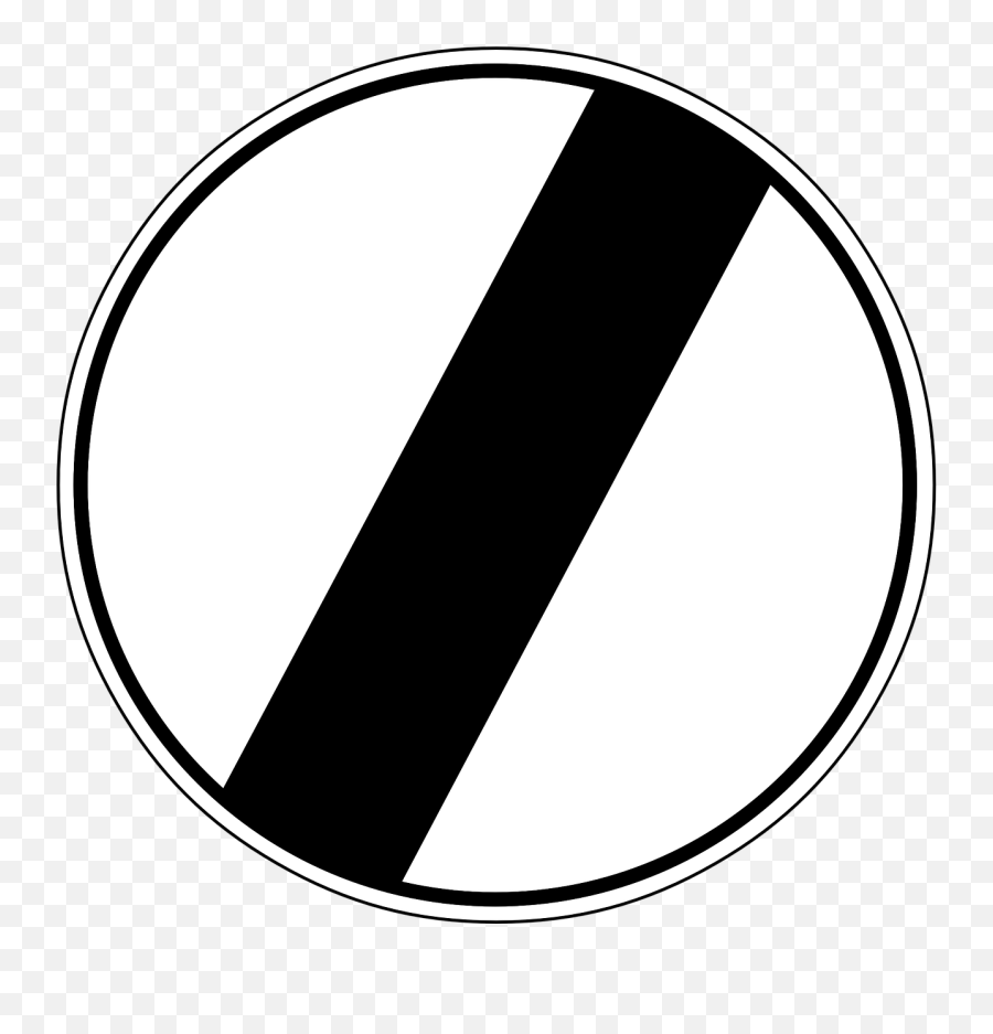 End Of Speed Limit Arrow Traffic - Free Vector Graphic On End Of Speed Limit Sign Png,End Png