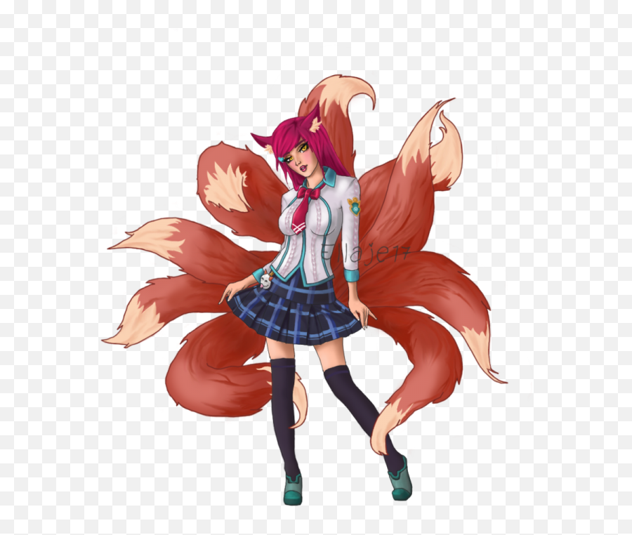 Elohell Mobile - Illustration Png,Ahri Png