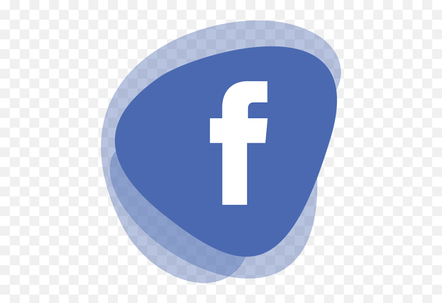 Facebook Icon Social Media - Facebook Logo Png Transparent,Social Media Transparent Background
