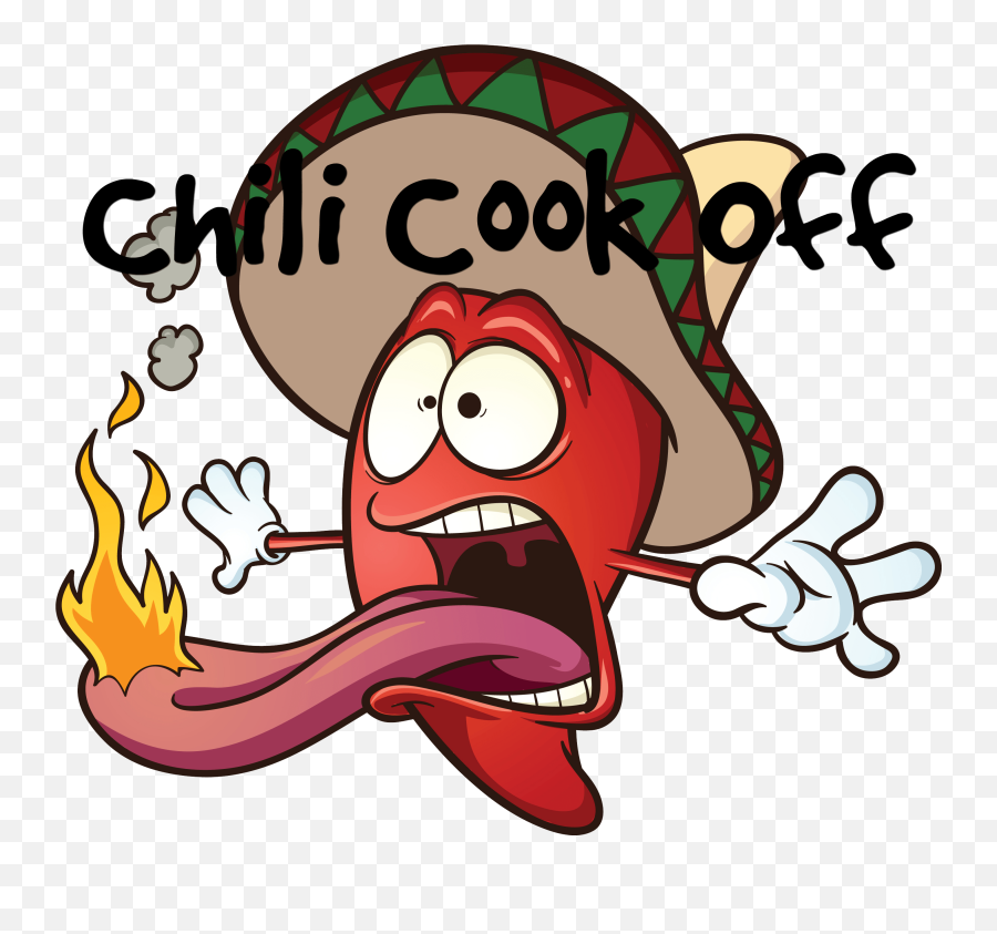 Spicy Cartoon Clipart - Transparent Chili Cook Off Png,Spicy Png