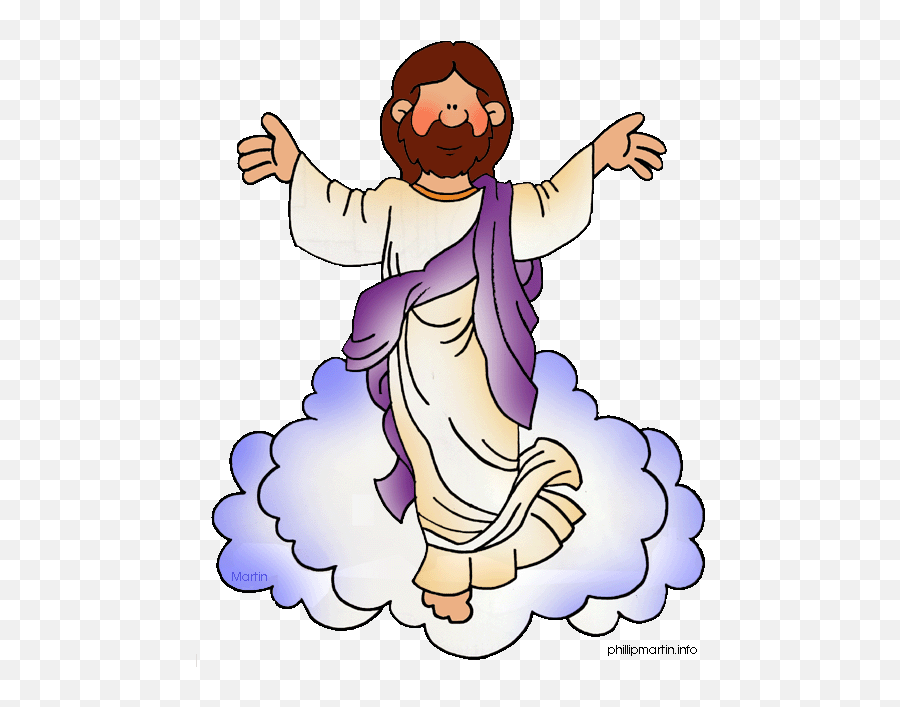 Images Free Download Png Clipart - Jesus Ascending Into Heaven Clipart,Jesus Clipart Png