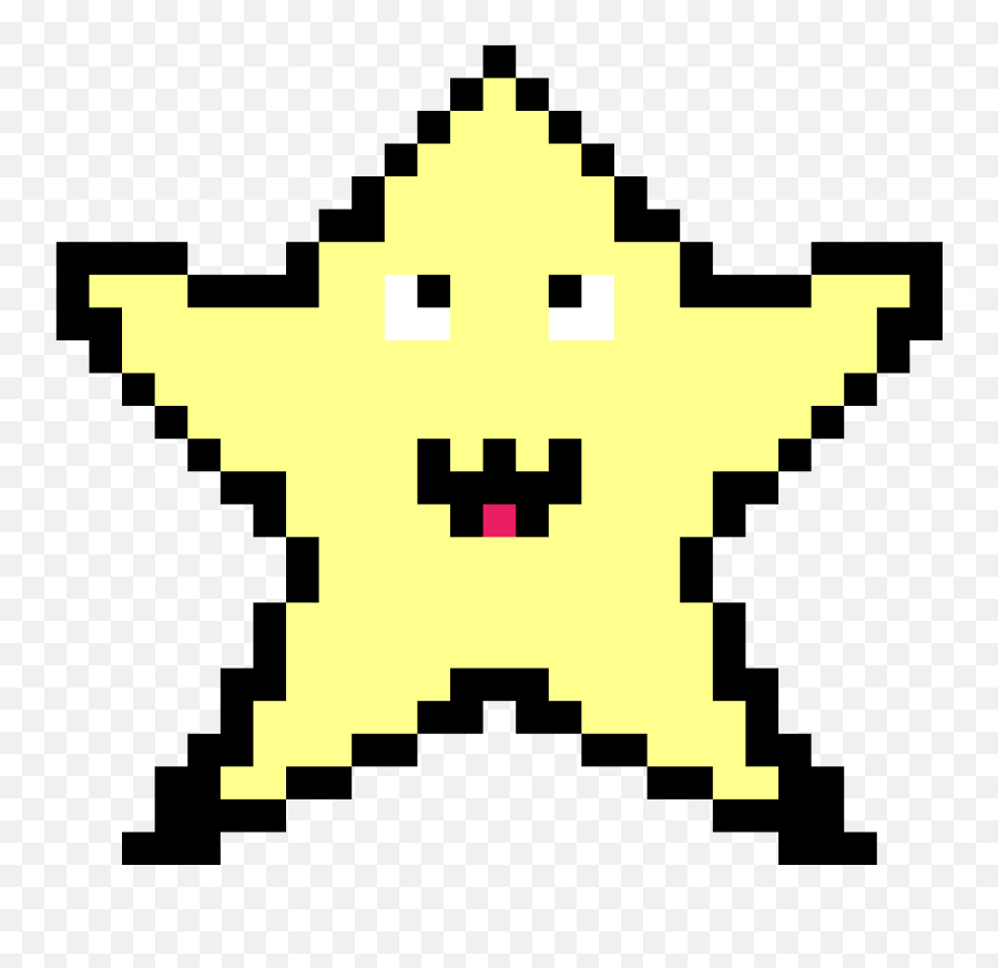 Pixilart Derp Star Thetypicalal Png - Mario Star Pixel Art,Yellow Star Transparent