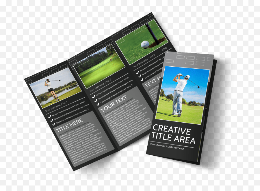 Golf Course Brochure Template Mycreativeshop - Flyer Png,Golf Club Transparent