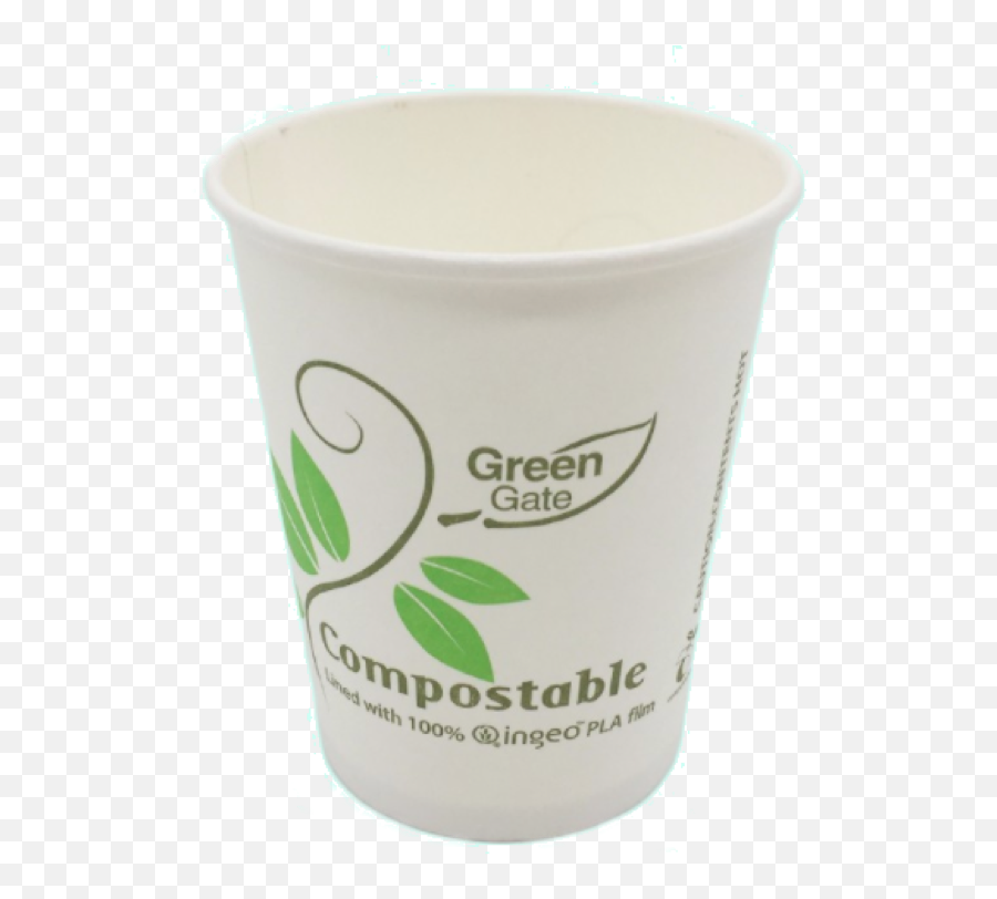 Download 8oz Paper Cup With Pla Coating - Cup Full Size Gate Png,Paper Cup Png