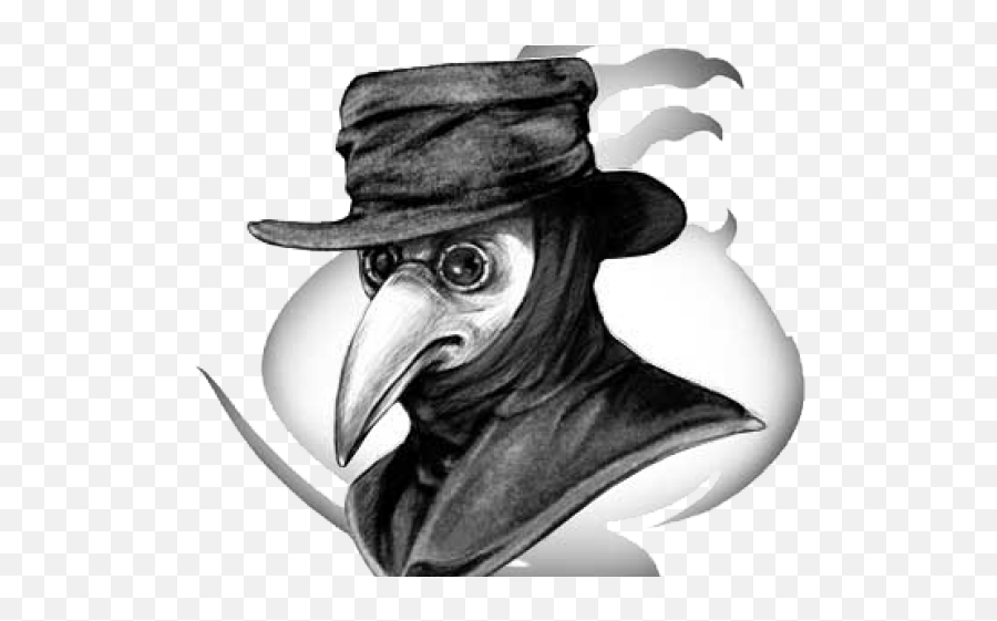 Plague Doctor Png - Drawn A Plague Doctor Mask,Plague Doctor Png