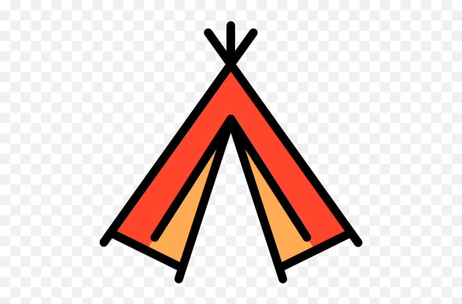 Cropped - Camp Tent Icon Png,Teepee Png