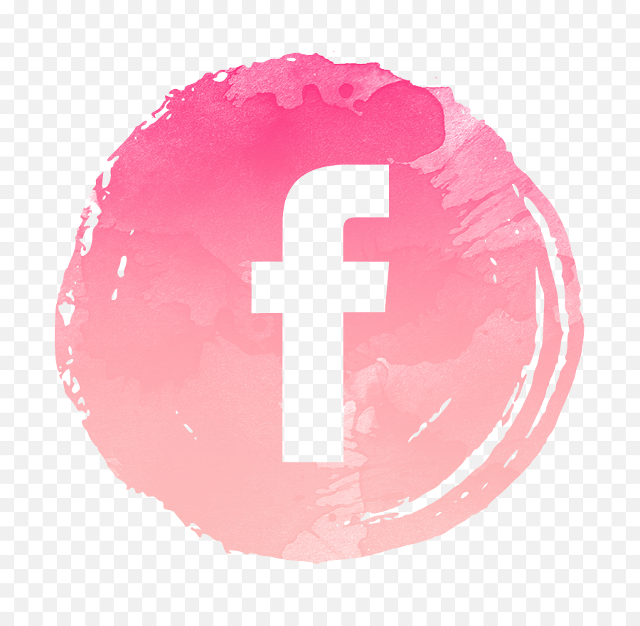Social Media Buttons Girly Png - Pink Transparent Twitter Facebook Pink Logo Png,Transparent Background Twitter Logo