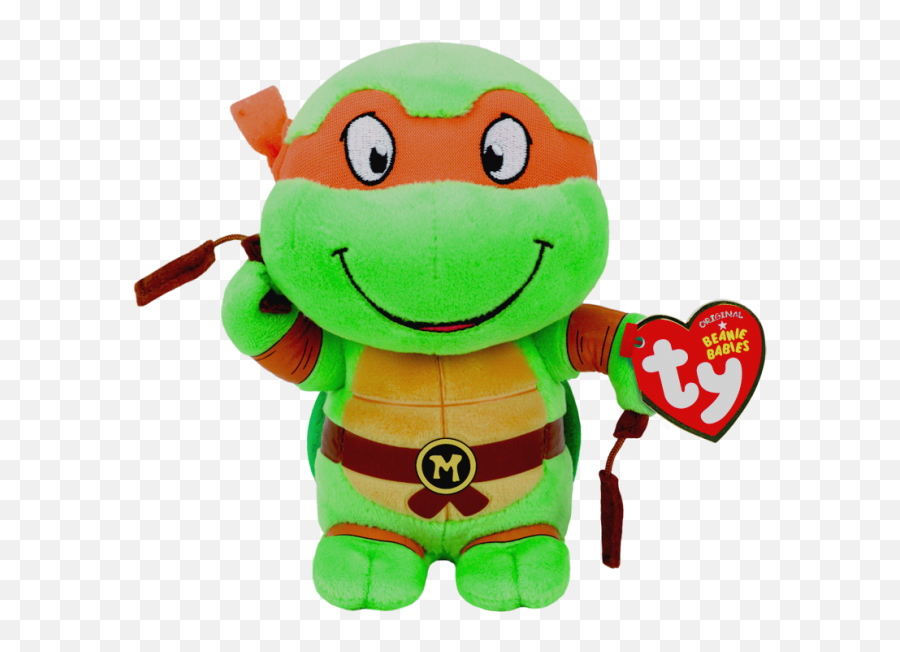 Tmnt Michelangelo Beanie Babies - Teenage Mutant Ninja Turtles Png,Michelangelo Png