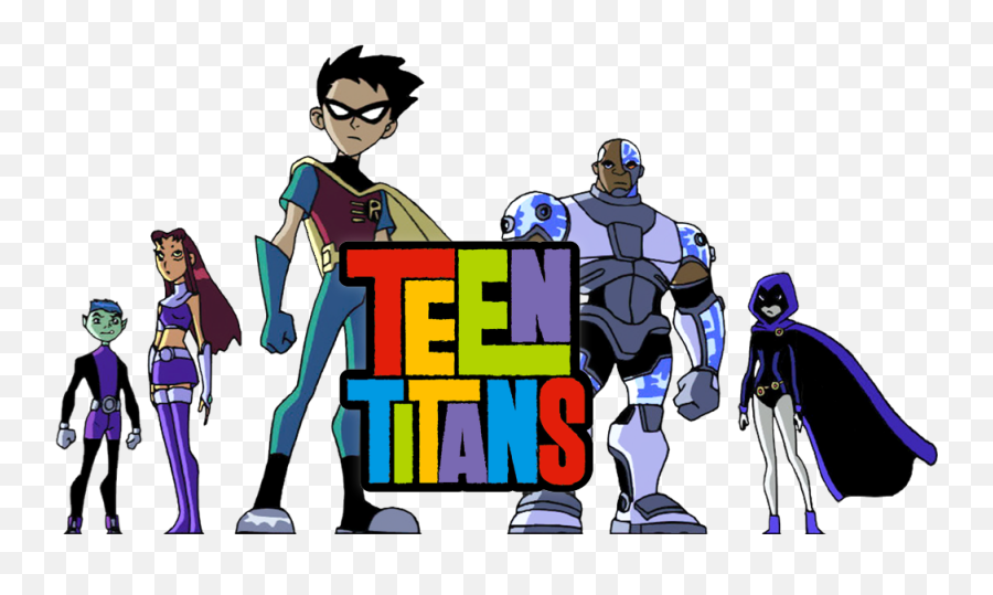 Download Hd Teen Titans Image - Teen Titans Png Transparent Jovenes Titanes Fan Art,Titans Png