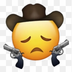 Emoji 7 - Stickers for WhatsApp With Cowboy Hat png