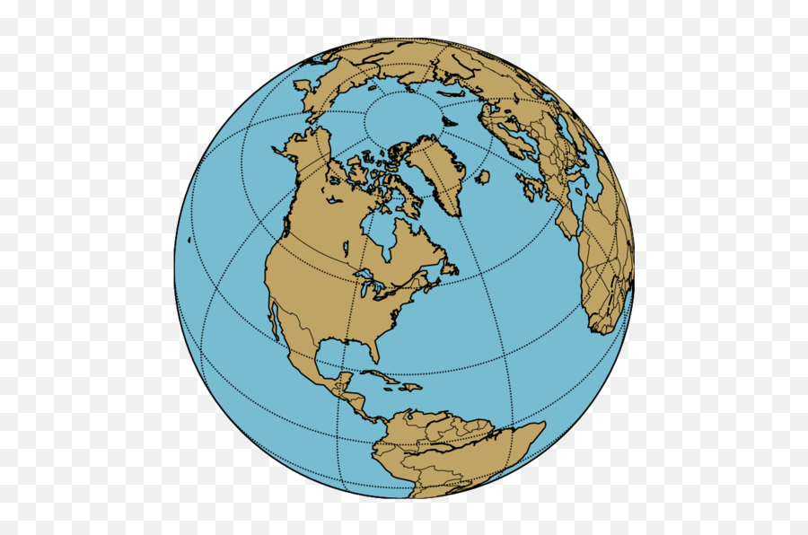 How To Create A Rotating Globe Using Python And The Basemap - Vertical Png,Globe Transparent