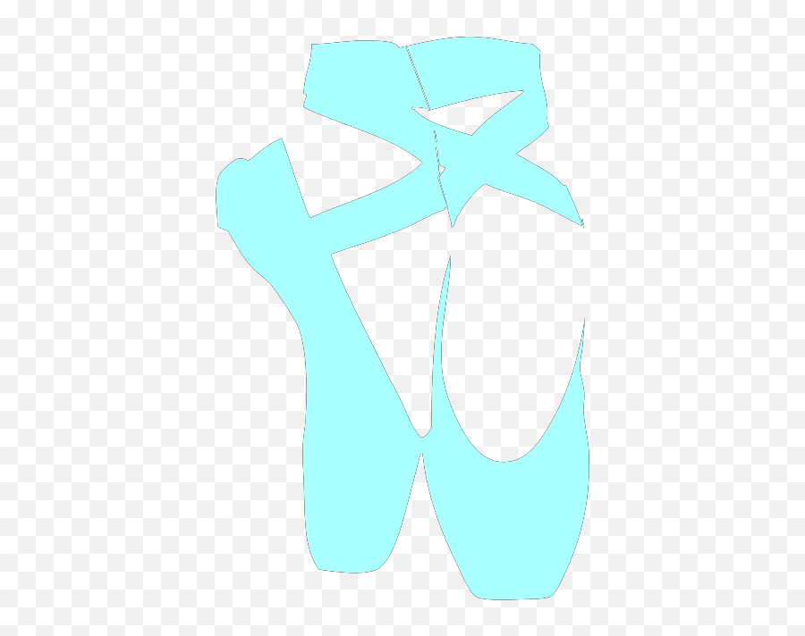 Blue Ballet Shoe Svg Vector Clip Art - Svg Shoe Style Png,Ballet Shoes Png