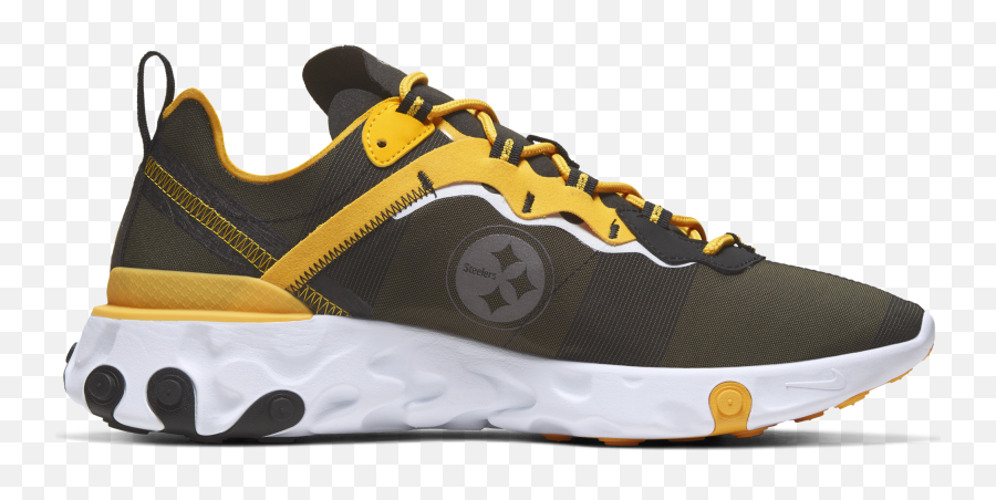 Nike Releases Limited Edition Steelers - Themed Sneakers How Shoe Png,Steelers Logo Pic