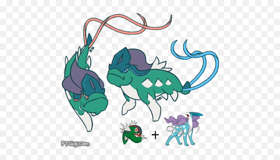 Bascune Pbfp U2013 Ptgigi - Fictional Character Png,Suicune Png