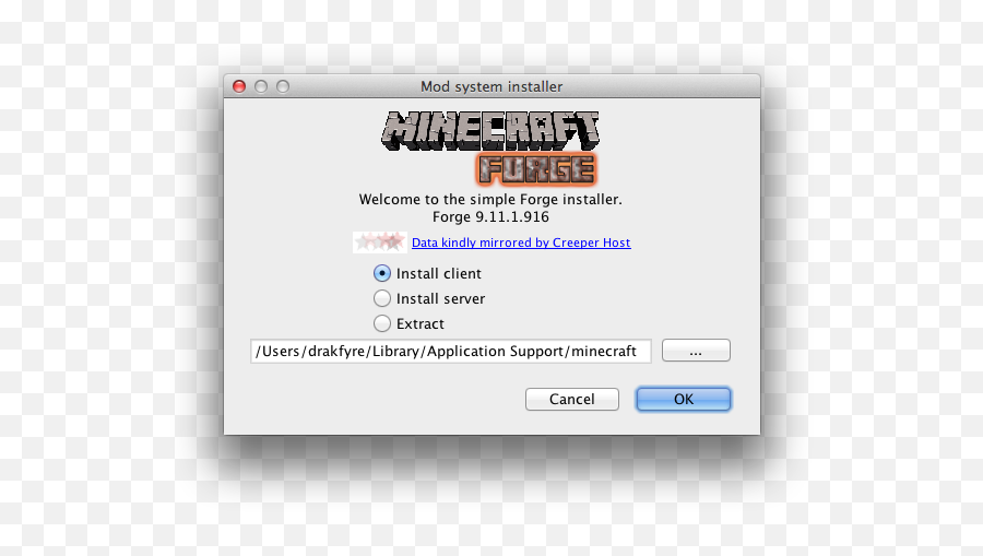 32 Mac Osx - Qcraft Wiki Minecraft You Are A Nigger Png,Minecraft Forge Logo