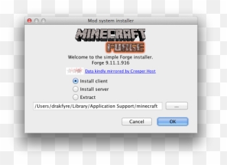 32 Mac Osx - Qcraft Wiki Minecraft You Are A Nigger Png,Minecraft Forge Logo