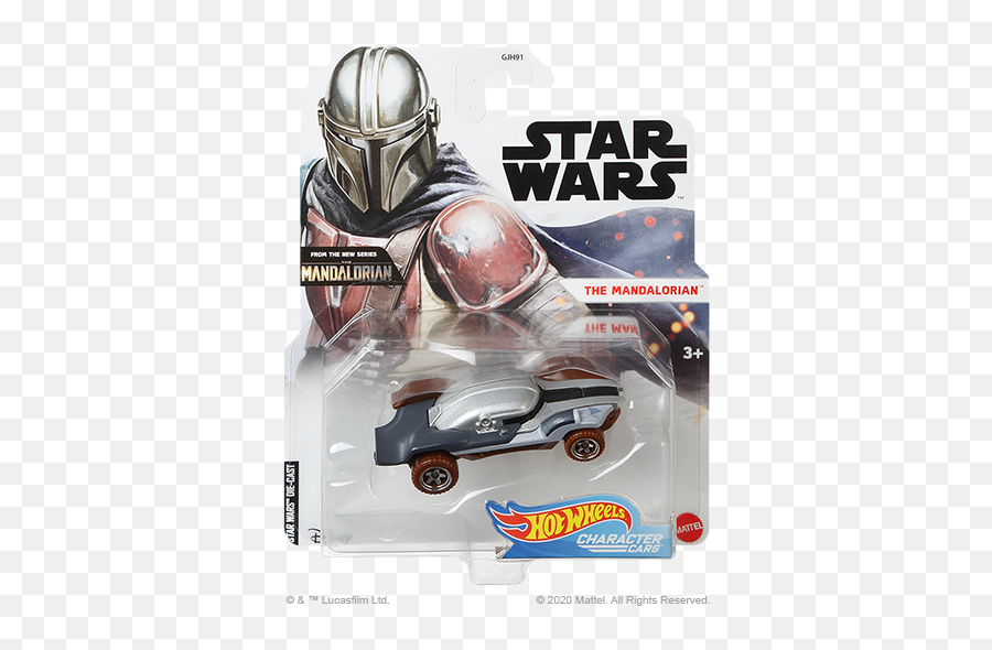 2020 Studio Character Cars Mix 3 Star Wars - News Mattel Star Wars Hot Wheel Png,Mandalorian Png