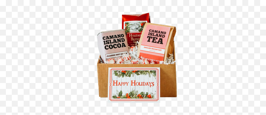 Winter Drinks U2013 Holiday Coffee Gift Box Camano Island - Household Supply Png,Box Transparent Background