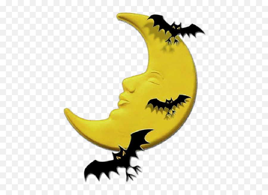 Halloween Moon Clipart Free - Fictional Character Png,Halloween Moon Png