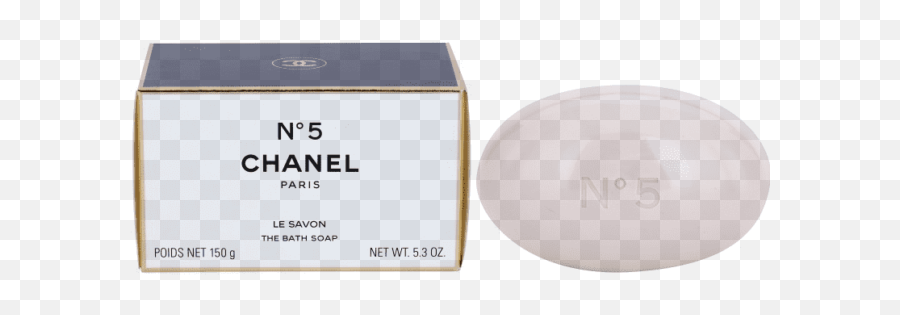 Chanel N 5 Bath Soap 53 Oz 150 G Nib Authenticity Guaranteed - Chanel No 5 Png,Chanel No 5 Logo