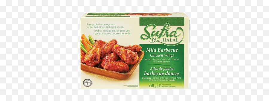 Bbq Chicken Wings Mild 790g - Sufra Halal Halal Wings Box Png,Chicken Wings Transparent