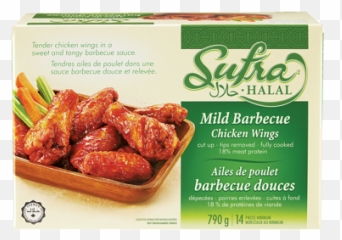 Bbq Chicken Wings Mild 790g - SUFRA HALAL Halal Box png