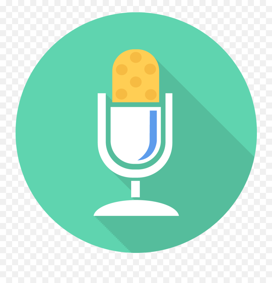 Microphone Icon Myiconfinder - Flat Microphone Icon Png,Microphone Logo