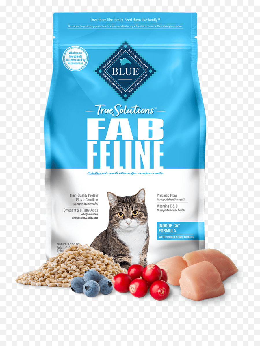 Blue True Solutions Fab Feline For - Blue Buffalo Dog Food Png,American Buffalo In Search Of A Lost Icon