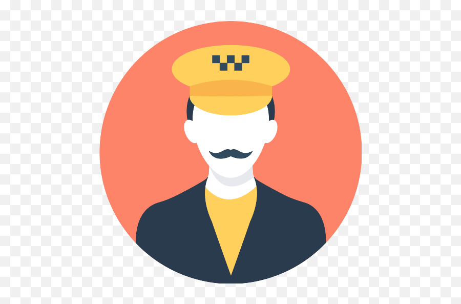 Taxi Driver Vector Svg Icon - Taxi Driver Icon Free Png,Driver Icon