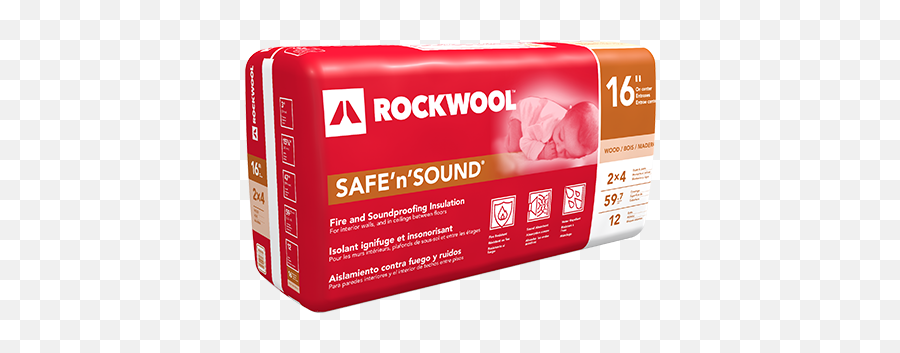Safeu0027nu0027sound Sound Proof Insulation Rockwool - Roxul Insulation Png,Where Did My Sound Icon Go