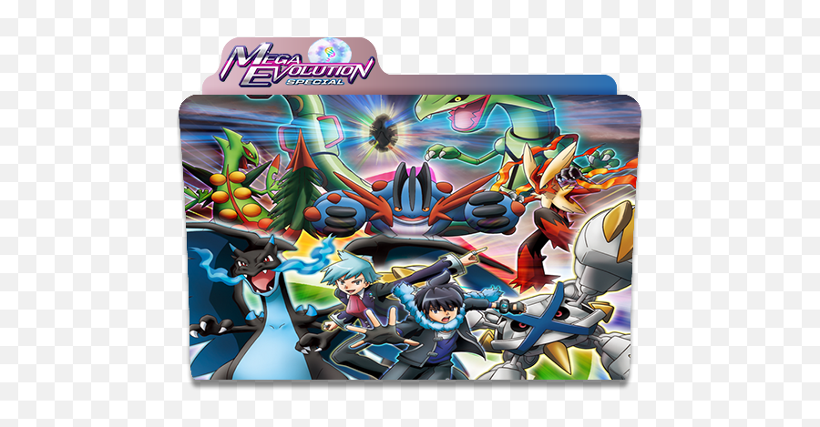 Pokemon Xy Mega Evolution Special - Xyz Pokemon Mega Evolution Z Png,Pokemon Folder Icon