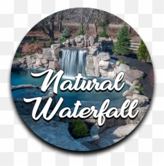 Walls Are Great Places For Waterfalls - png