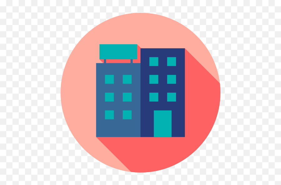 Hotel Icon Png Flat 6 Image - Hotel Icon Png Vector,Hotel Icon Images